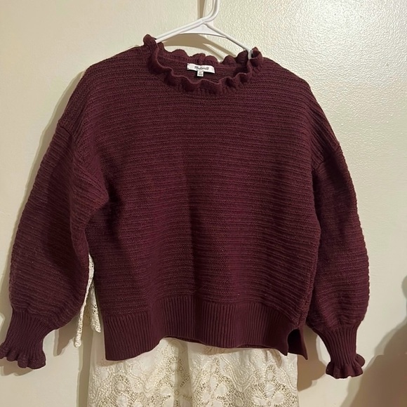 Madewell Sweaters - 🍆Madewell Wool & Cotton Knit Sweater